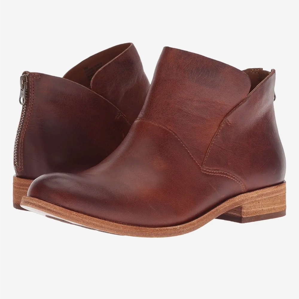 Kork-Ease Ryder Brown Ankle Booties